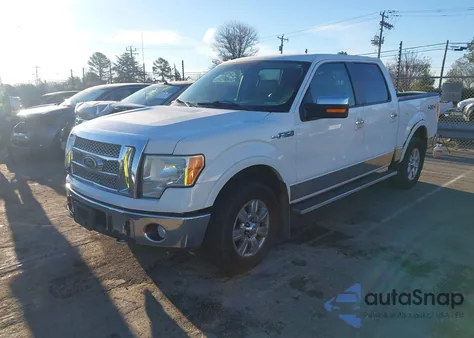 2010 Ford F-150 Lariat z USA, uszkodzony, nr VIN 1FTFW1EV2AFA42428